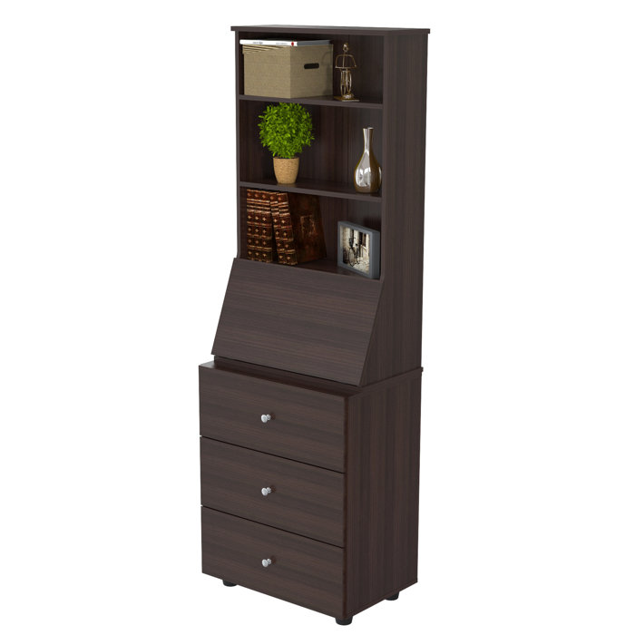 Winston Porter Galaviz Armoire Desk with Hutch & Reviews Wayfair